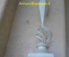 Vendo Candelabro bianco,  artigianale