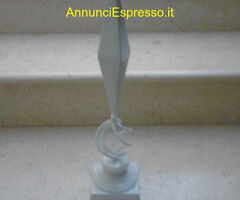 Vendo Candelabro bianco,  artigianale