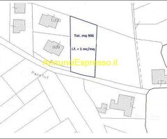 Terreno edificabile mq906 Privato