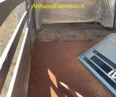 CASSONE IN ACCIAO INOX CON CENTINA E TELO PER EURO
