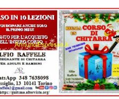 CorsoDona un corso di chitarra