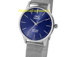 Orologio Q&Q unisex con cinturino milanese