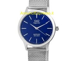 Orologio Q&Q unisex con cinturino milanese