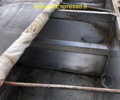 RIBALTABILE POST. VASCA ALLUMINIO ERMETICA COPRI E