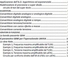 Libro elettronica, Amplificatori operazionali