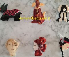 Spille di Lea Stein Paris vintage