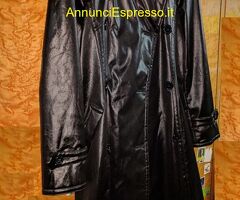 Vendo CAPPOTTO  da donna, nero, cerato, lucido