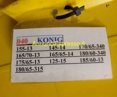 Vendo 2 PACCHI DI CATENE DA NEVE KONIG.