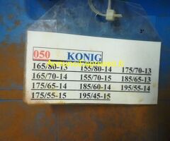 Vendo 2 PACCHI DI CATENE DA NEVE KONIG.