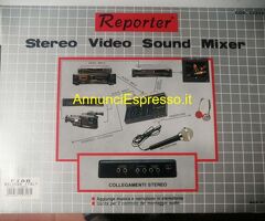 Mixer Stereo Video Audio - Reporter