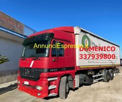 Furgonato MERCEDES-BENZ 1840 3 ASSI CENTINATO