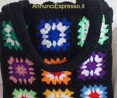 Borse all'uncinetto, nuove, fatte a mano