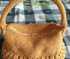 Borse all'uncinetto, nuove, fatte a mano
