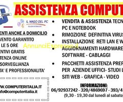 ASSISTENZA COMPUTER ROMA PC APERTO SABATO
