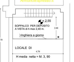 Affitto ufficio vic Municipio  mq67 affitto Euro400