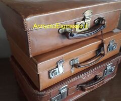 Valige vintage da collezione  in materiali e dimen