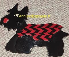 LÃ©a Stein Paris spilla  vintage , in acetato