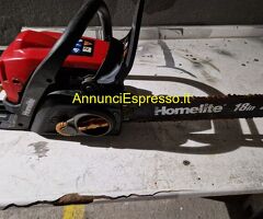 MOTOSEGA DELLA HOMOLITE LAMA 45 + SCALA TRASFORMAB