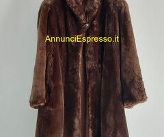 Giaccone castoro tosato donna