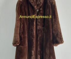 Giaccone castoro tosato donna