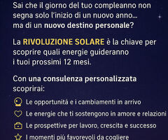 IL TUO NUOVO ANNO INIZIA CON LE STELLE!