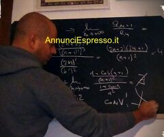 Aiuto per lezioni diMatematica, fisica, chimica retribuzione oraria €17