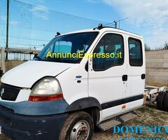 RICAMBI PER RENAULT MASTER DOPPIA CABINA TELAIO