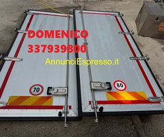 PORTE POST. E CASSETTONE PER AUTOCARRO CENTINATO