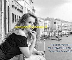 FOTOGRAFO CERCA MODELLA PER RITRATTI IN ESTERNO