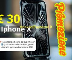 Offerta Speciale: Riparazione Vetro iPhone X