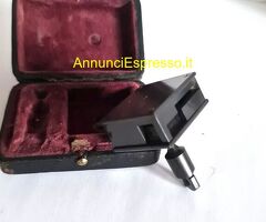 Antico squadro agrimensorio  a prismi tascabile  i