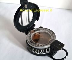 Bussola prismatica  militare vintage ASET  S.p.A.