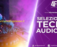 FORFUN SA cerca  TECNICO SUONO E LUCI nel settore Turismo con  esperienza