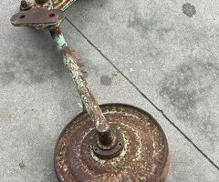 RUOTA IN FERRO REGISTRABILE