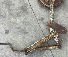 RUOTA IN FERRO REGISTRABILE