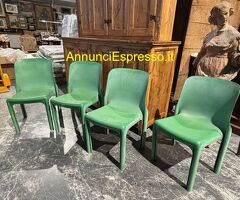 Gruppo  sedie Vico Magistretti per Artemide modell