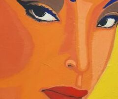 SADE ADU dipinto PopArt