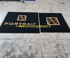 ZERBINI e TAPPETI PERSONALIZZATI ad intarsio