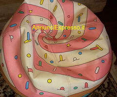 Pouf originale Wooof in poliestere morbido