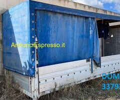 CASSONE FISSO CON CENTINA E TELO