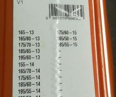 Vendo Catene da neve WISSENFELS nuove CLACK&GO 9