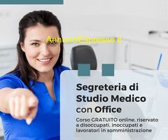 CorsoSegreteria di Studio Medico con Office (corso GRATUITO online, full time), 27 febbraio