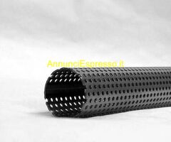 Tubo perforato in acciao inox