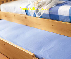 Letto castello ginevra abete