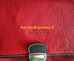 Borsa porta documenti in vera pelle