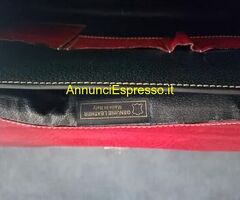 Borsa porta documenti in vera pelle