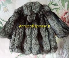 Pelliccia volpe argentata
