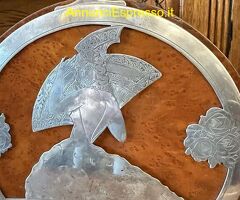 Antica scatola liberty Art decò, 1930/40