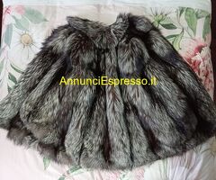 Pelliccia di volpe argentata