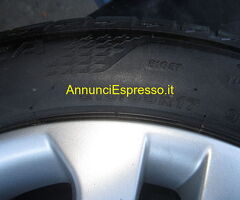 RUOTA-CERCHIO IN LEGA 5 FORI+PNEU 215/R17 X NISSAN